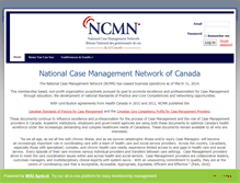Tablet Screenshot of ncmn.ca